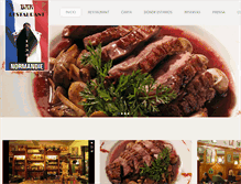 Tablet Screenshot of normandie1234.cl